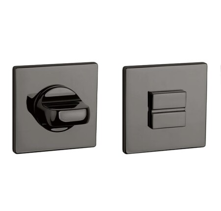 Dveřní rozeta MP AS - HR 5S (ANT.L PVD - Antracit lesklý PVD)