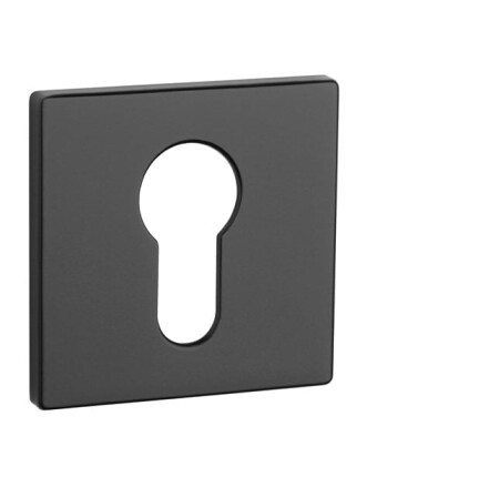 Dveřní rozeta MP AS - HR 5S (BS - Černá matná)