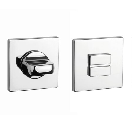 Dveřní rozeta MP AS - HR 5S (OC - Chrom lesklý)