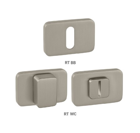 Dveřní rozeta MP MPK - PERFECTA - RT (NP - Nikl perla)