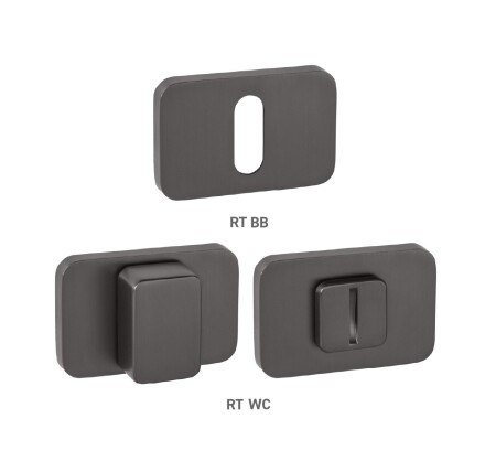 Dveřní rozeta MP MPK - PERFECTA - RT (T - Titan)