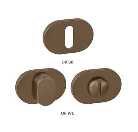 Dveřní rozeta MP MPK - IMPRESSA - OR (CUM - Měď matná)