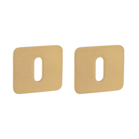 Dveřní rozeta ke klice MP GK - ONE - HR (OLS - Mosaz broušená)