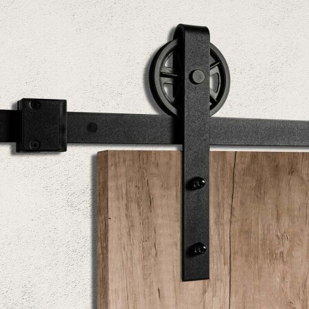 Posuvný systém MP VINTAGE 1 s kolejnicí 2m (BS - Černá matná)