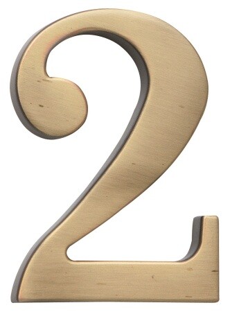 Domovní číslice COBRA - 10 cm (OFS)