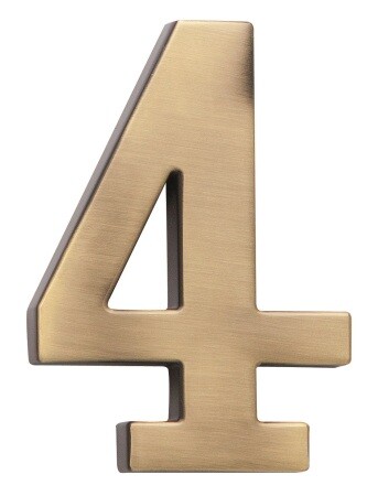 Domovní číslice COBRA - 10 cm (OFS)