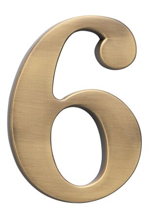 Domovní číslice COBRA - 10 cm (OFS)