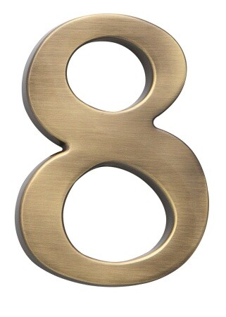 Domovní číslice COBRA - 10 cm (OFS)