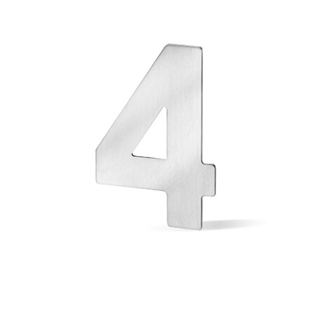 Fasádní čísla ACT - 12 cm (NEREZ)