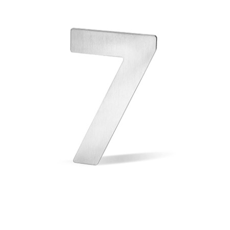 Fasádní čísla ACT - 12 cm (NEREZ)