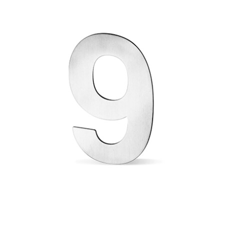 Fasádní čísla ACT - 12 cm (NEREZ)