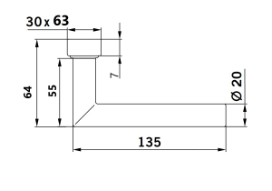 Protipožární kování TWIN VISION H 8906 Z (E)