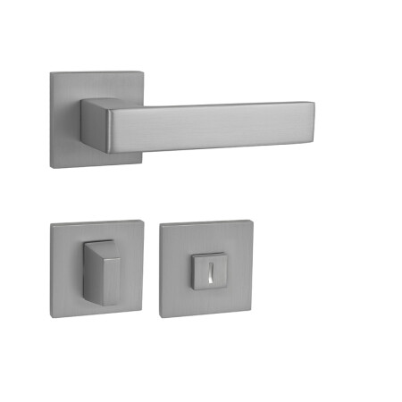 Dveřní kování MP HIT HR SQ6 (OCS - Chrom broušený)