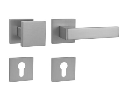 Dveřní kování MP HIT HR SQ6 (OCS - Chrom broušený)