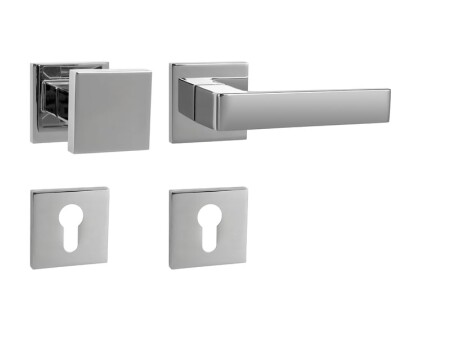 Dveřní kování MP HIT HR SQ6 (OC - Chrom lesklý)