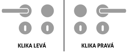 Dveřní kování HOLAR Seattle KD basic (broušená nerez)