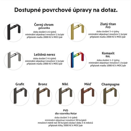 DVEŘNÍ MADLO „C“ HOLAR (nerez)