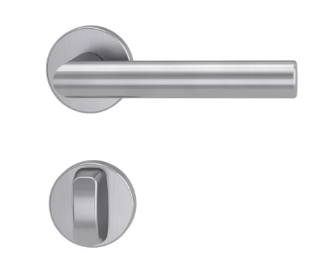 Dveřní kování MP GK - LUCIA - R (BN - Broušená nerez)