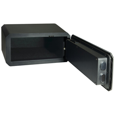 Ocelový sejf s elektronickým zámkem na číselný kód a otisk prstu RICHTER RS.23.DE.FIN