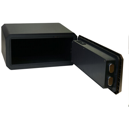 Ocelový sejf s elektronickým zámkem na číselný kód a otisk prstu  RICHTER RS.23.LUX.FIN