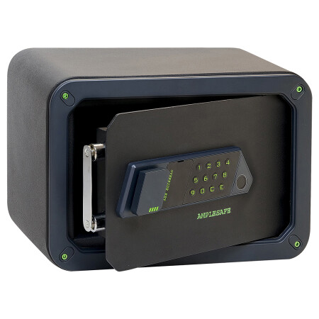 Ocelový sejf s elektronickým zámkem na otisk prstu RICHTER RS.20.GA.FIN