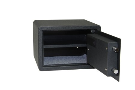 Ocelový sejf s elektronickým zámkem na otisk prstu RICHTER RS.25R.FIN