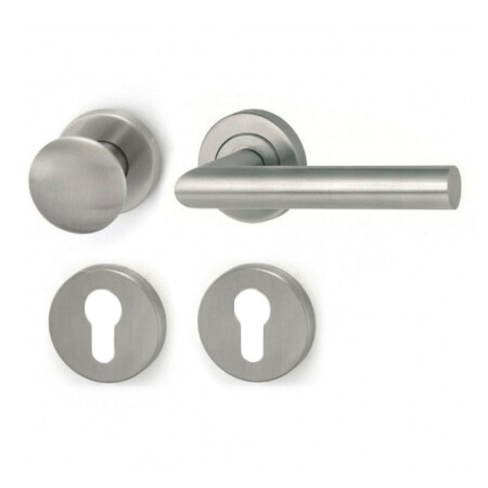 Dveřní kování HOLAR MT 00 s koulí a rozetou (nerez)