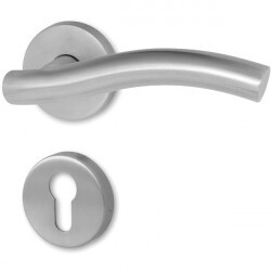 Dveřní kování HOLAR s kulatou rozetou MT 10 (nerez)