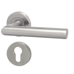 Dveřní kování HOLAR s kulatou rozetou MT 11 (nerez)