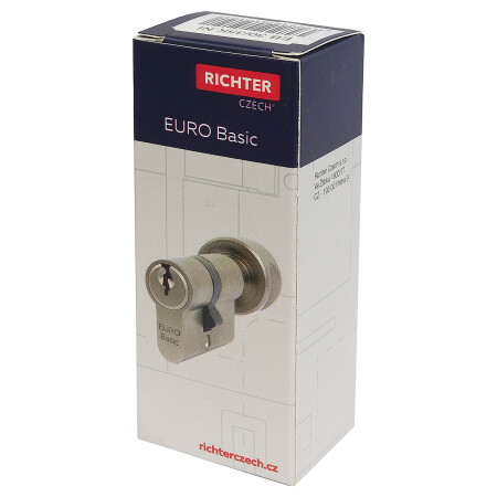 Cylindrická stavební knoflíková vložka Richter EURO BASIC RC1