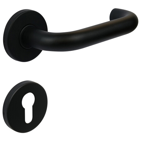 Dveřní kování RICHTER RK.U-FORM (černá)