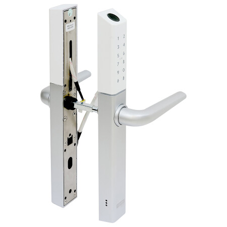 Digitální klika Richter DH.S3B.STR (stříbrná)