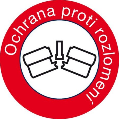 VÝPRODEJ  Cylindrická bezpečnostní knoflíková vložka RICHTER EURO XSTAR RC4 - EXR.K50/60.NI