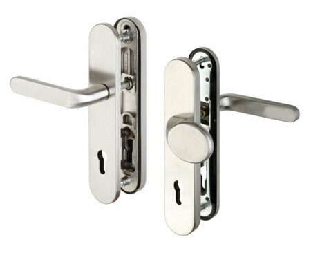Bezpečnostní kování ROSTEX RX 802-50 SOLID 3. tř. (PLATINA MAT)