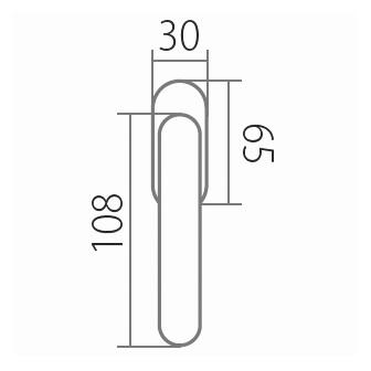 Okenní kování TWIN APOLLO P110 RO (AN, CP)