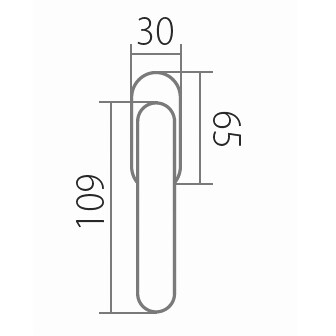 Okenní kování TWIN ELEGANT BA 1225 RO (A,CH,CH-SAT,NI-SAT,ABR,SM)