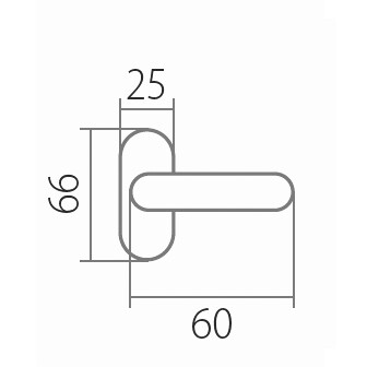 Okenní kování TWIN ELEGANT BA 1225 HO (A,CH,CH-SAT,NI-SAT,ABR)