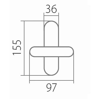 Okenní kování TWIN ELEGANT BA 1225 FT (A,CH,CH-SAT,NI-SAT,ABR)